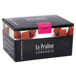 la praline hindbær